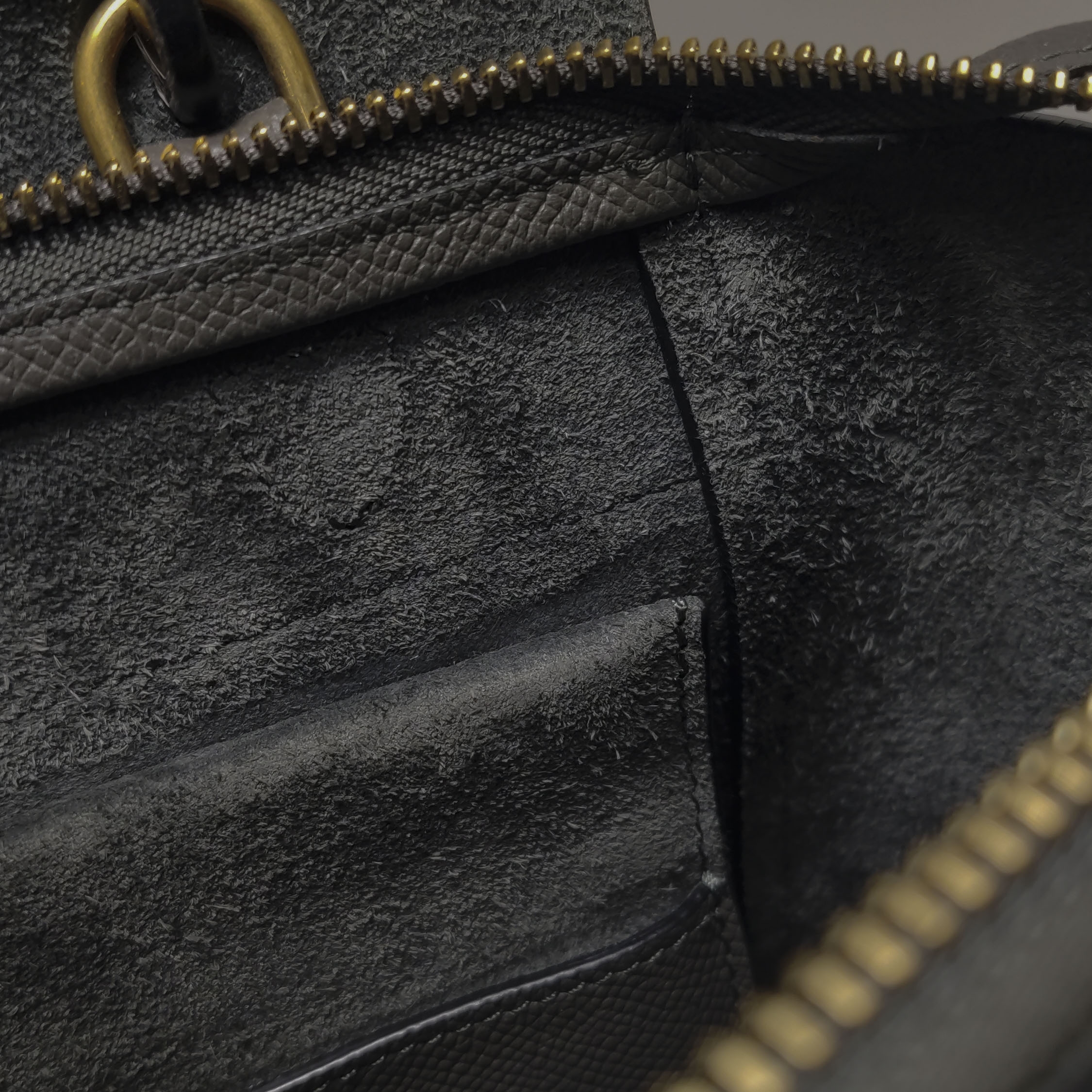 Celine Belt Bag Textured Leather Micro — photo 11 of 19