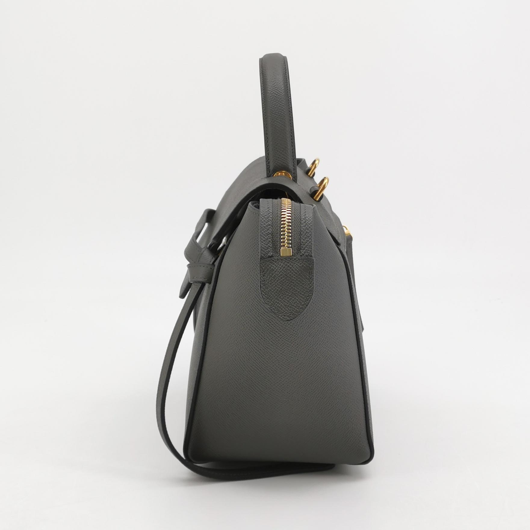 Celine Belt Bag Textured Leather Micro — photo 3 of 16
