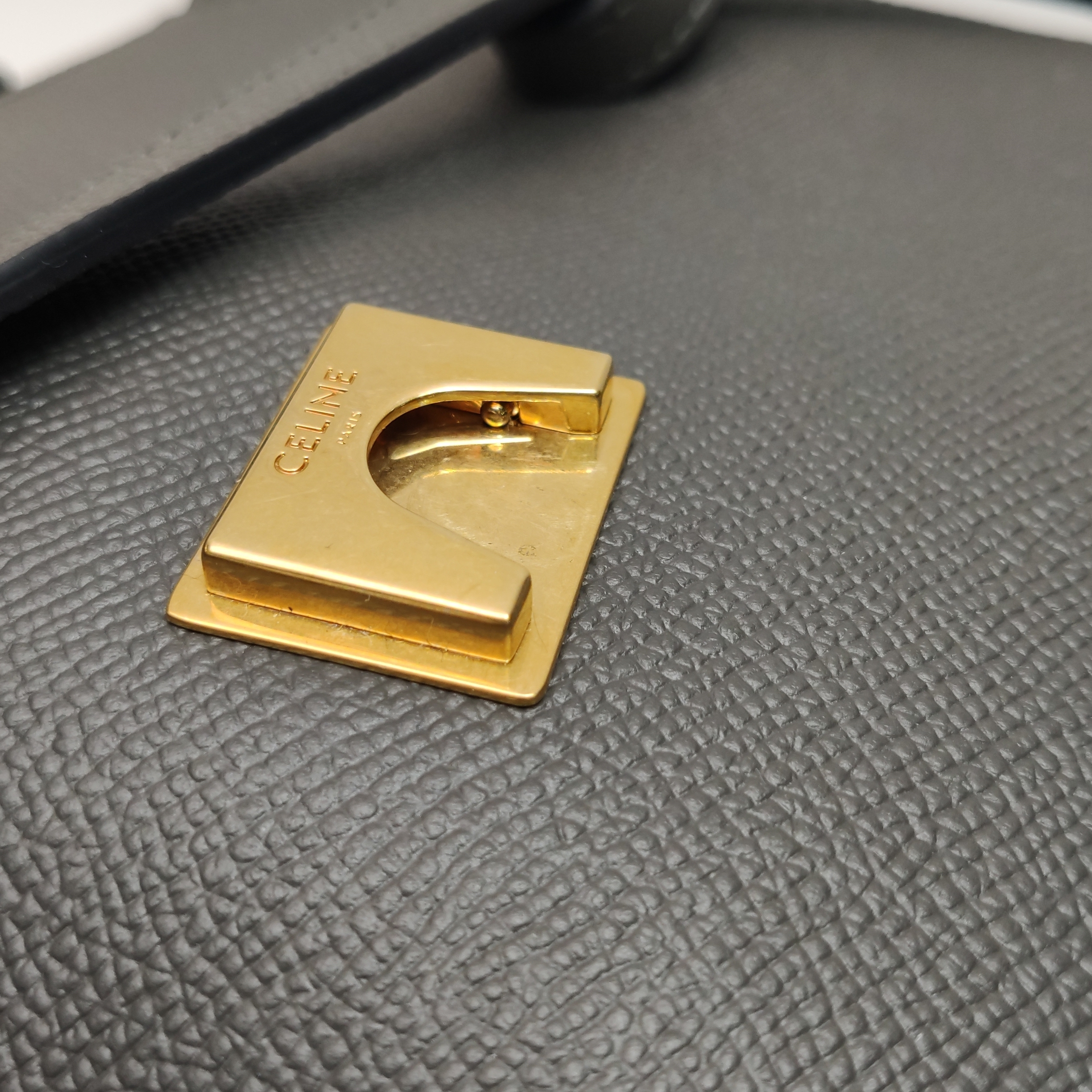 Celine Belt Bag Textured Leather Micro — photo 13 of 16