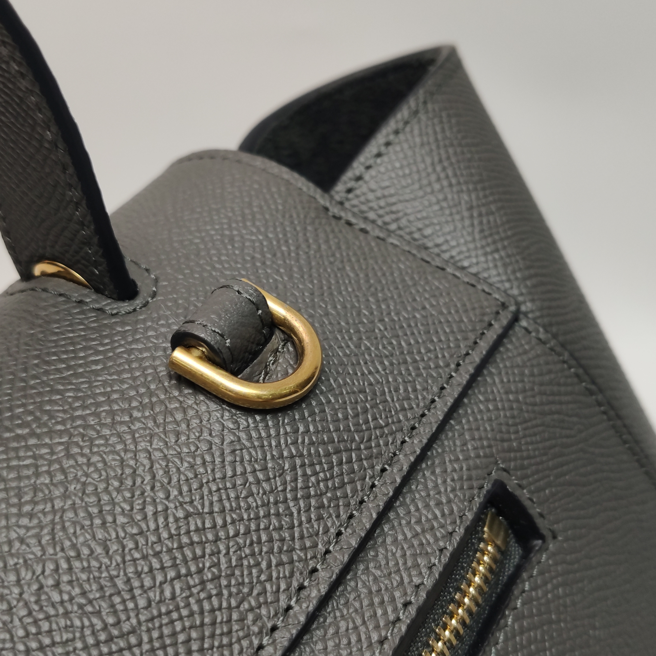 Celine Belt Bag Textured Leather Micro — photo 8 of 16