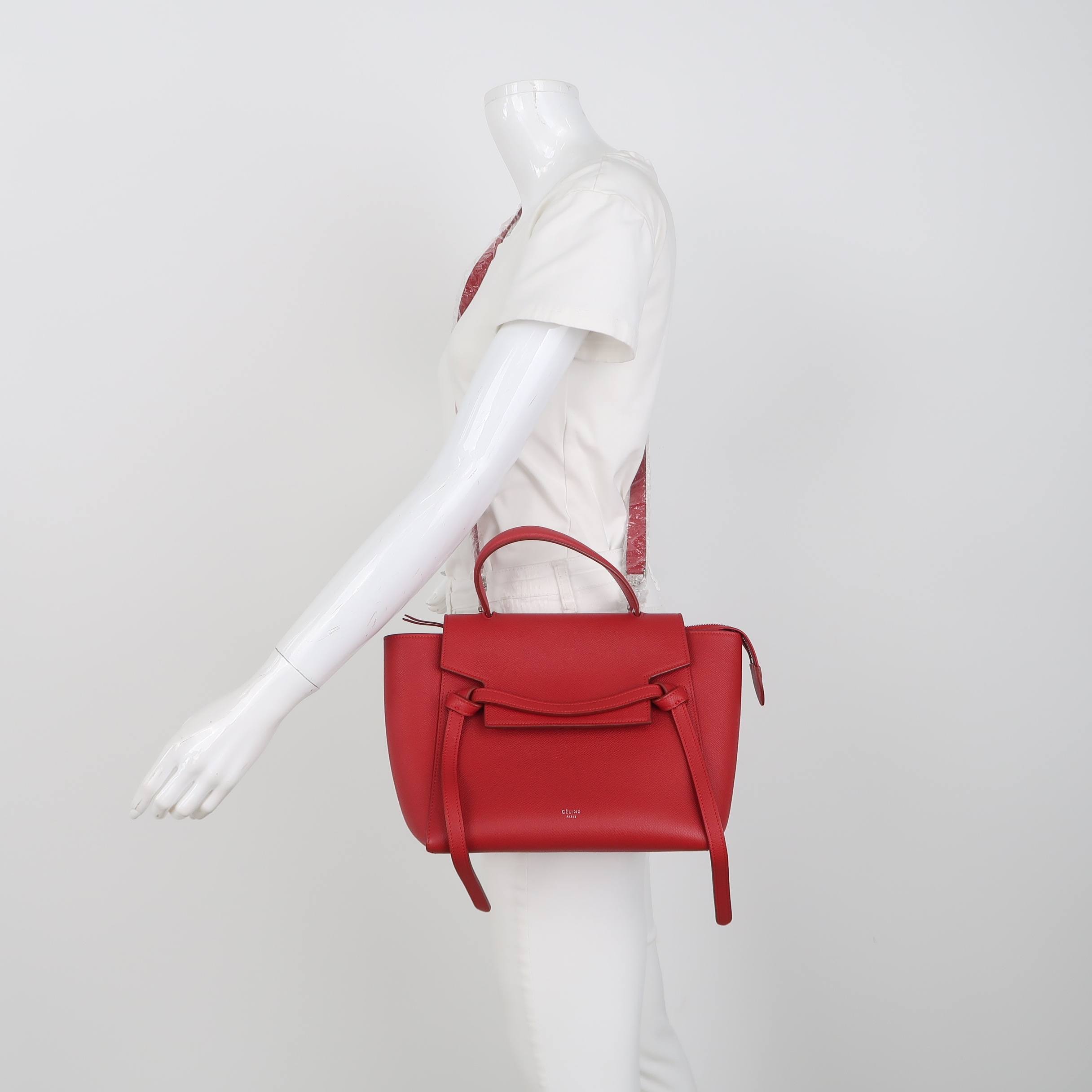 Celine Belt Bag Textured Leather Micro — alternate view