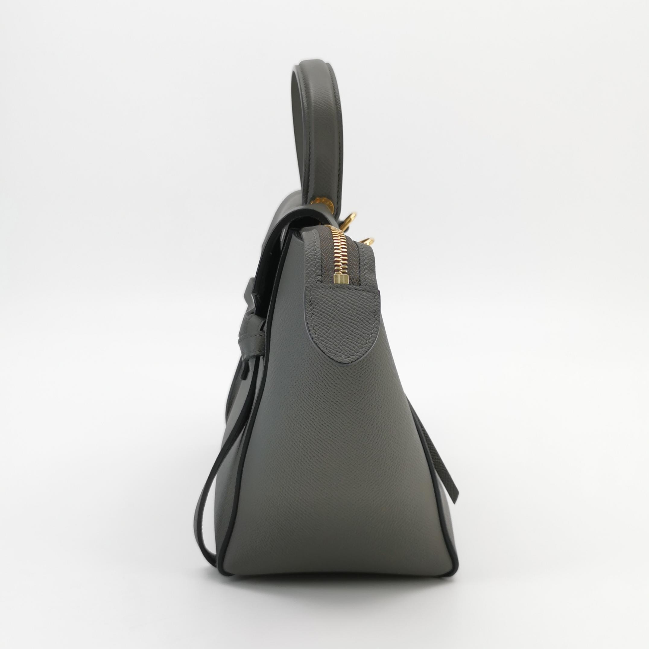 Celine Belt Bag Textured Leather Micro — photo 3 of 13
