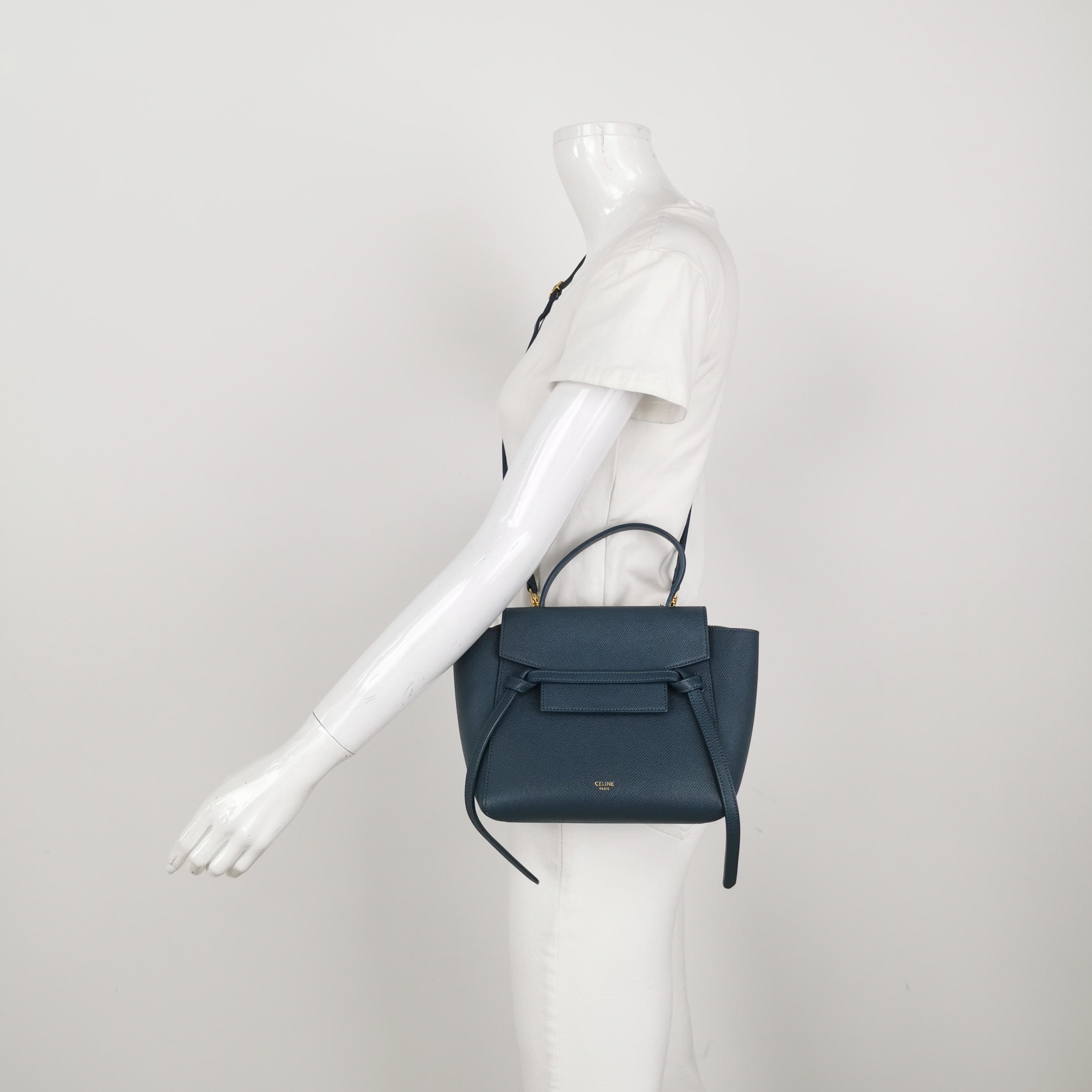 Celine Belt Bag Textured Leather Nano — alternate view