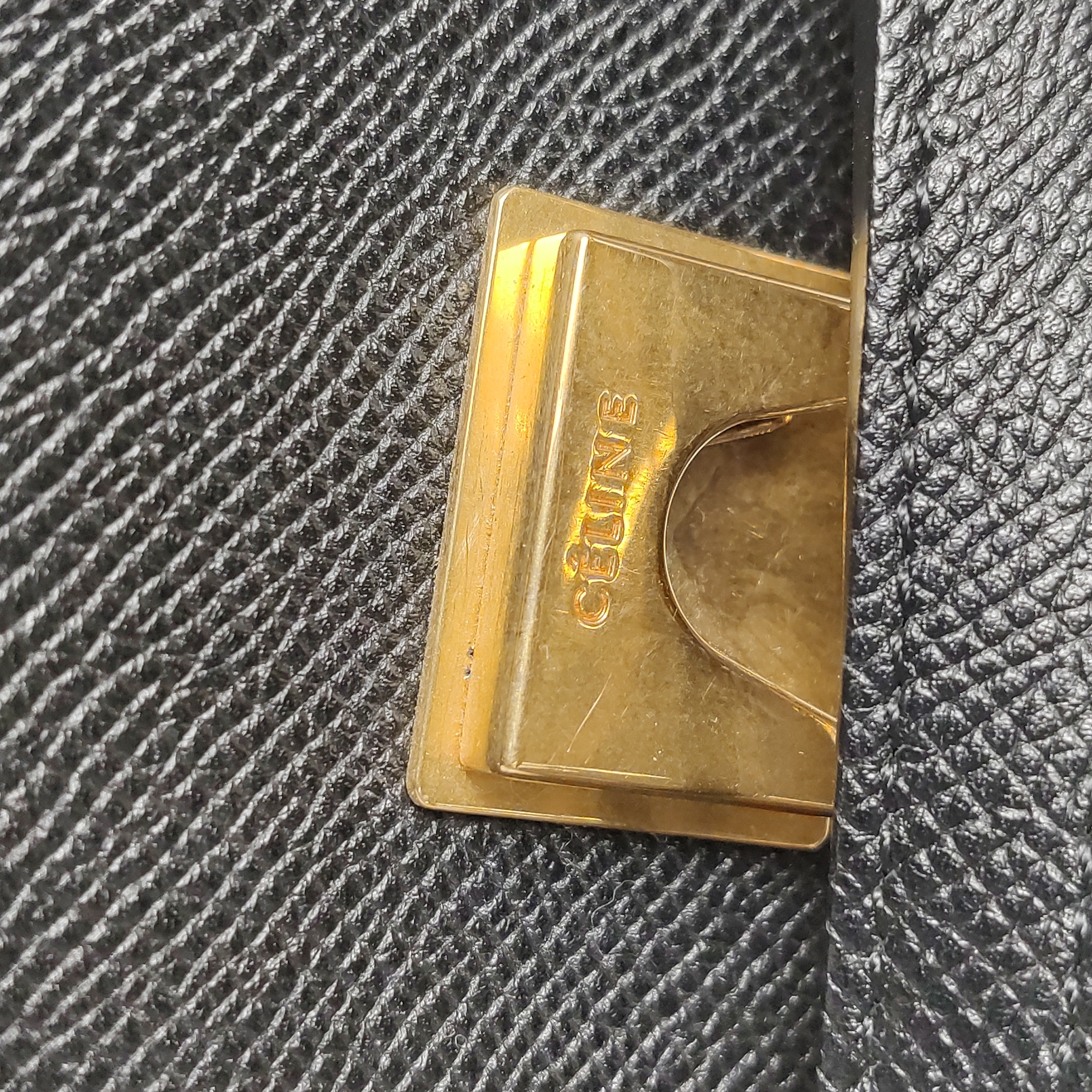 Celine Belt Bag Textured Leather Micro — photo 17 of 17