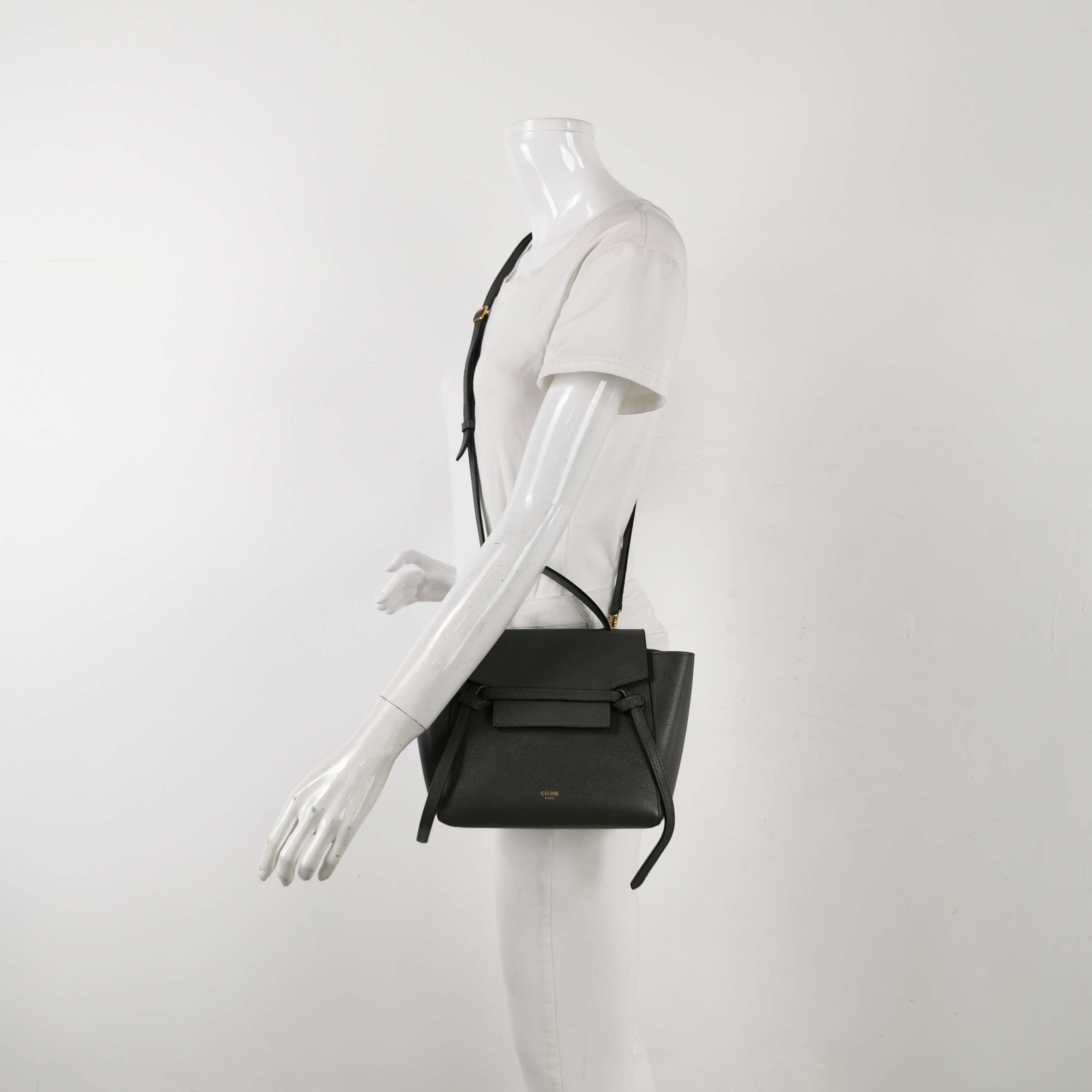 Celine Belt Bag Textured Leather Nano — alternate view