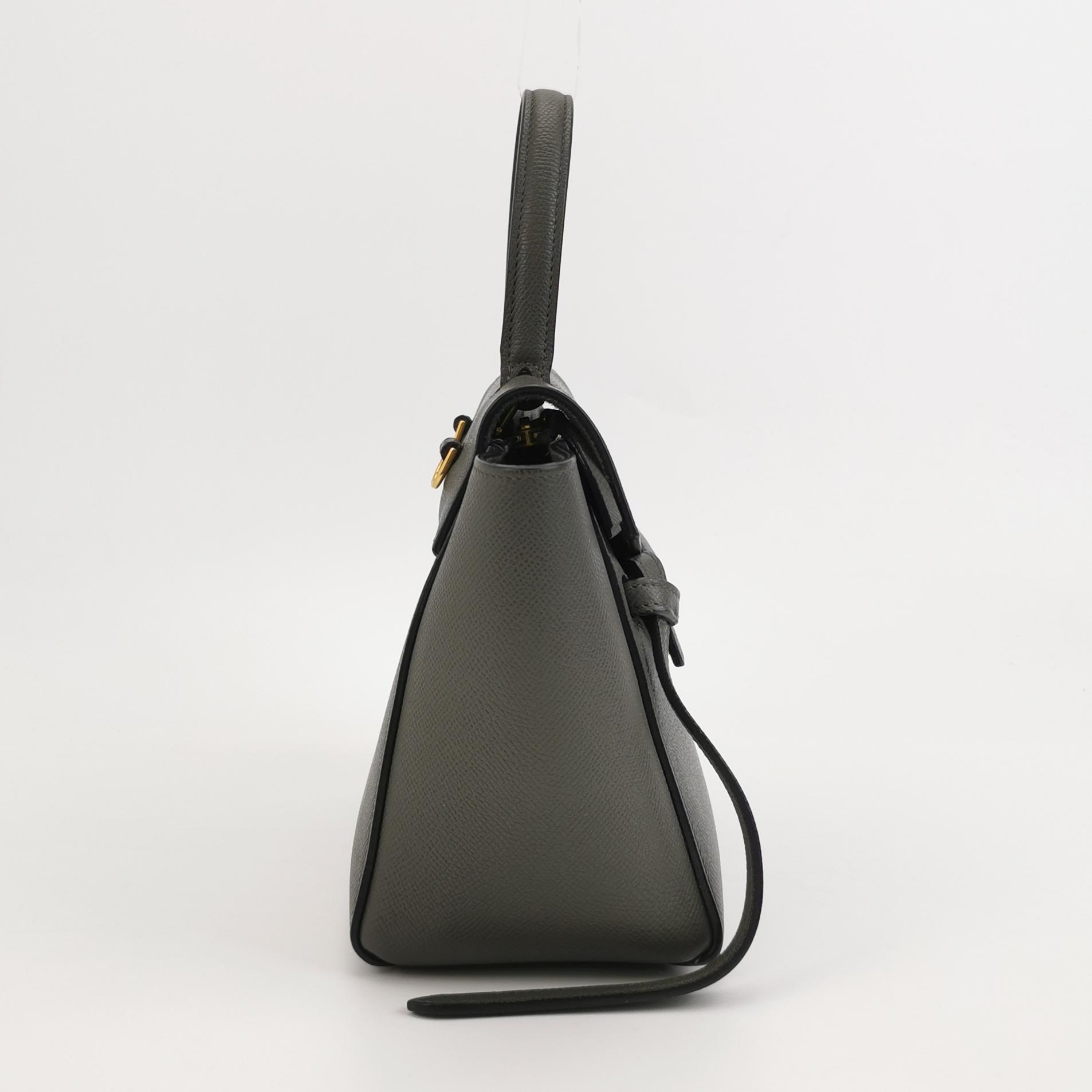 Celine Belt Bag Textured Leather Nano — photo 4 of 20