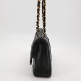 Chanel Classic Double Flap Bag Quilted Caviar Medium — thumbnail 3