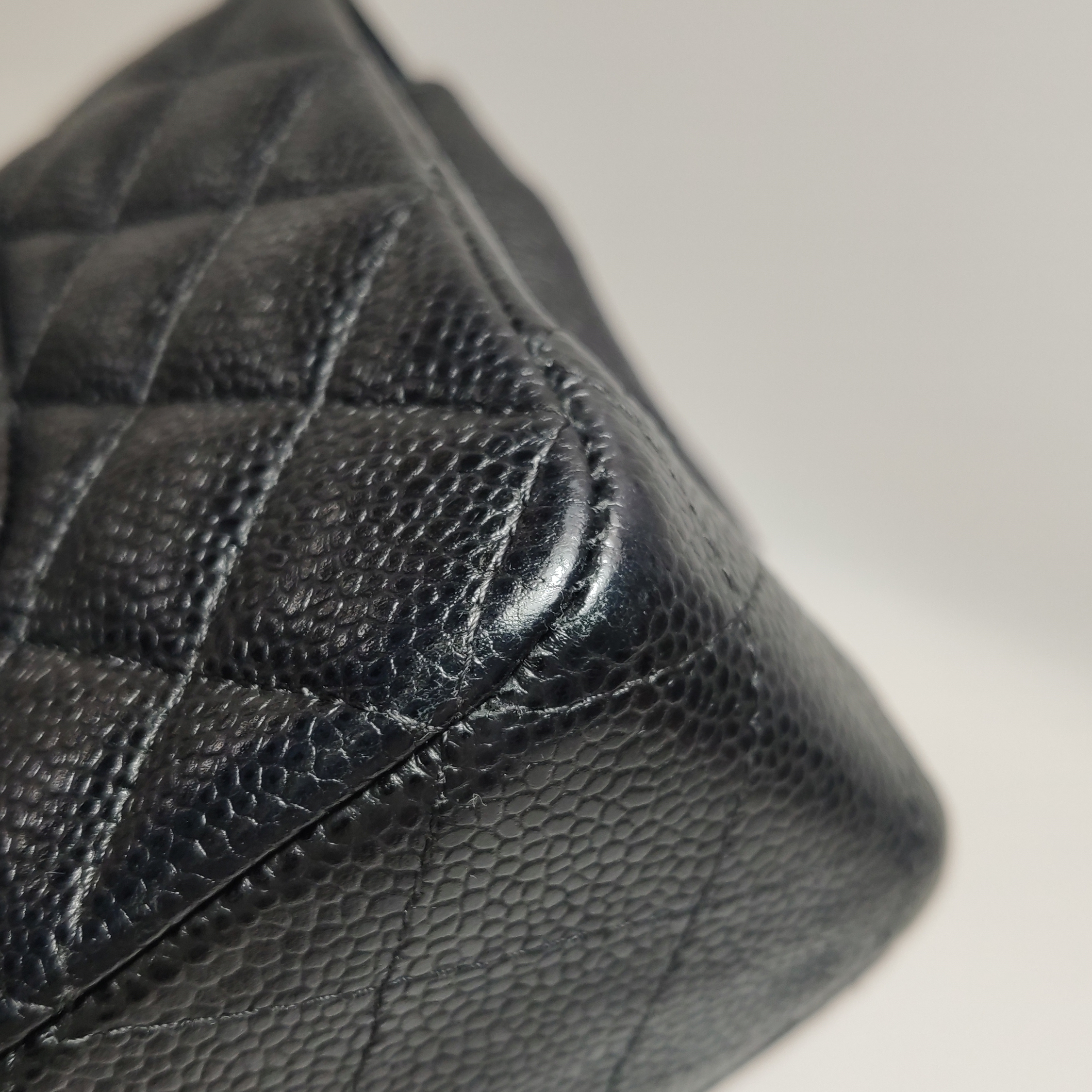 Chanel Classic Double Flap Bag Quilted Caviar Medium — photo 19 of 19