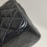 Chanel Classic Double Flap Bag Quilted Caviar Medium — thumbnail 19