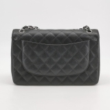 Chanel Classic Double Flap Bag Quilted Caviar Large — thumbnail 5