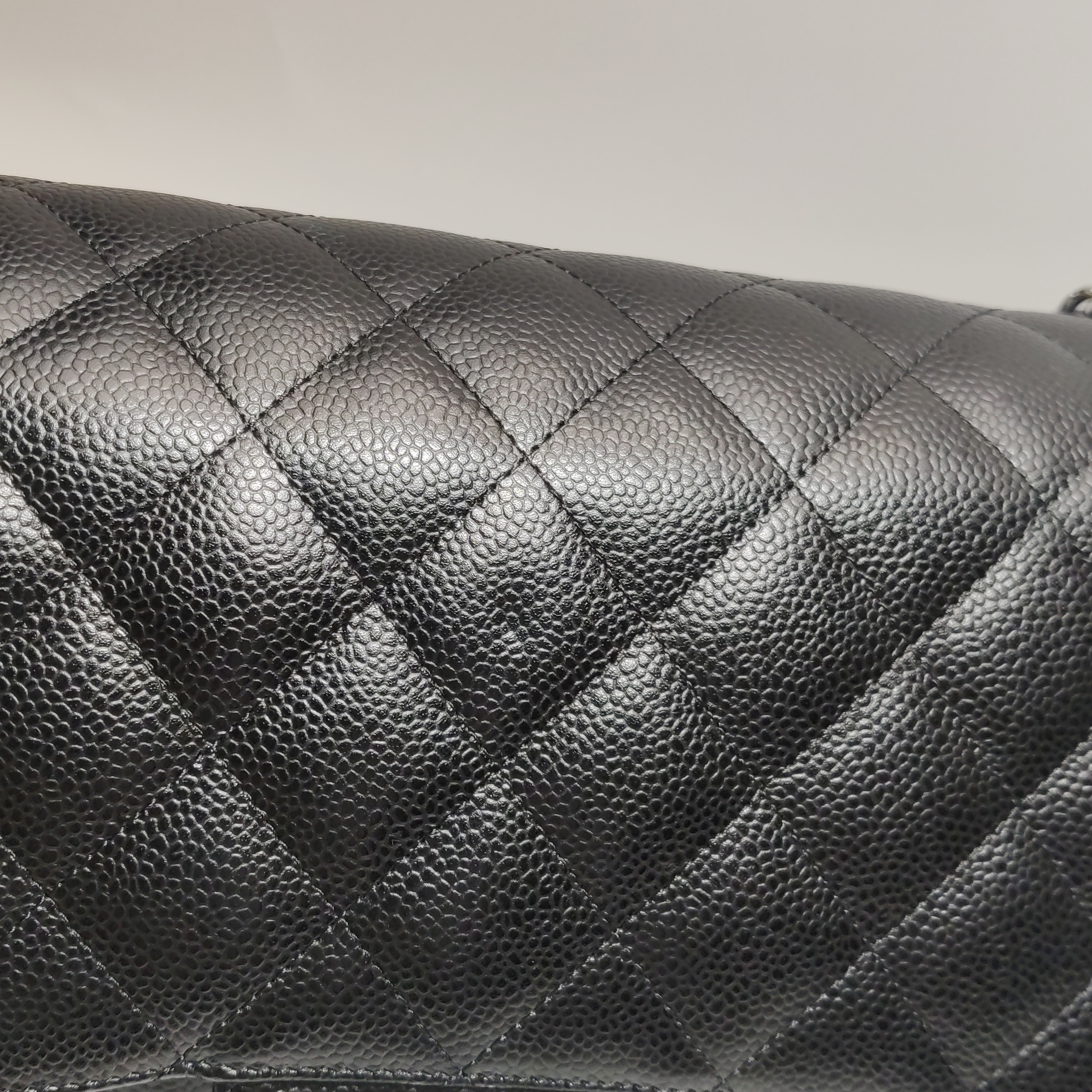 Chanel Classic Double Flap Bag Quilted Caviar Large — photo 16 of 16