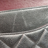 Chanel Classic Double Flap Bag Quilted Caviar Large — thumbnail 16
