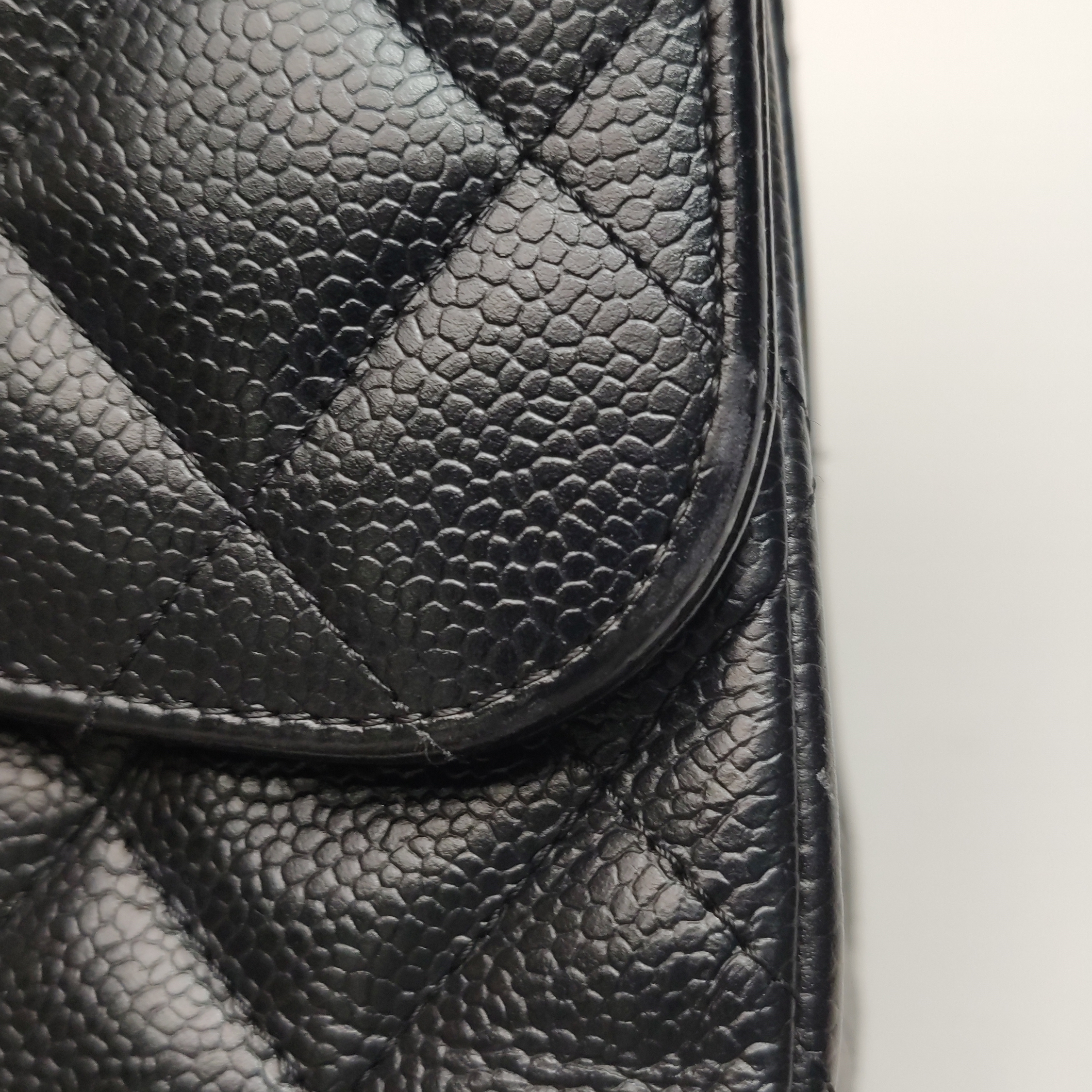 Chanel Classic Double Flap Bag Quilted Caviar Large — photo 15 of 19