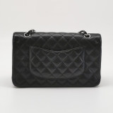 Chanel Classic Double Flap Bag Quilted Caviar Medium — thumbnail 5