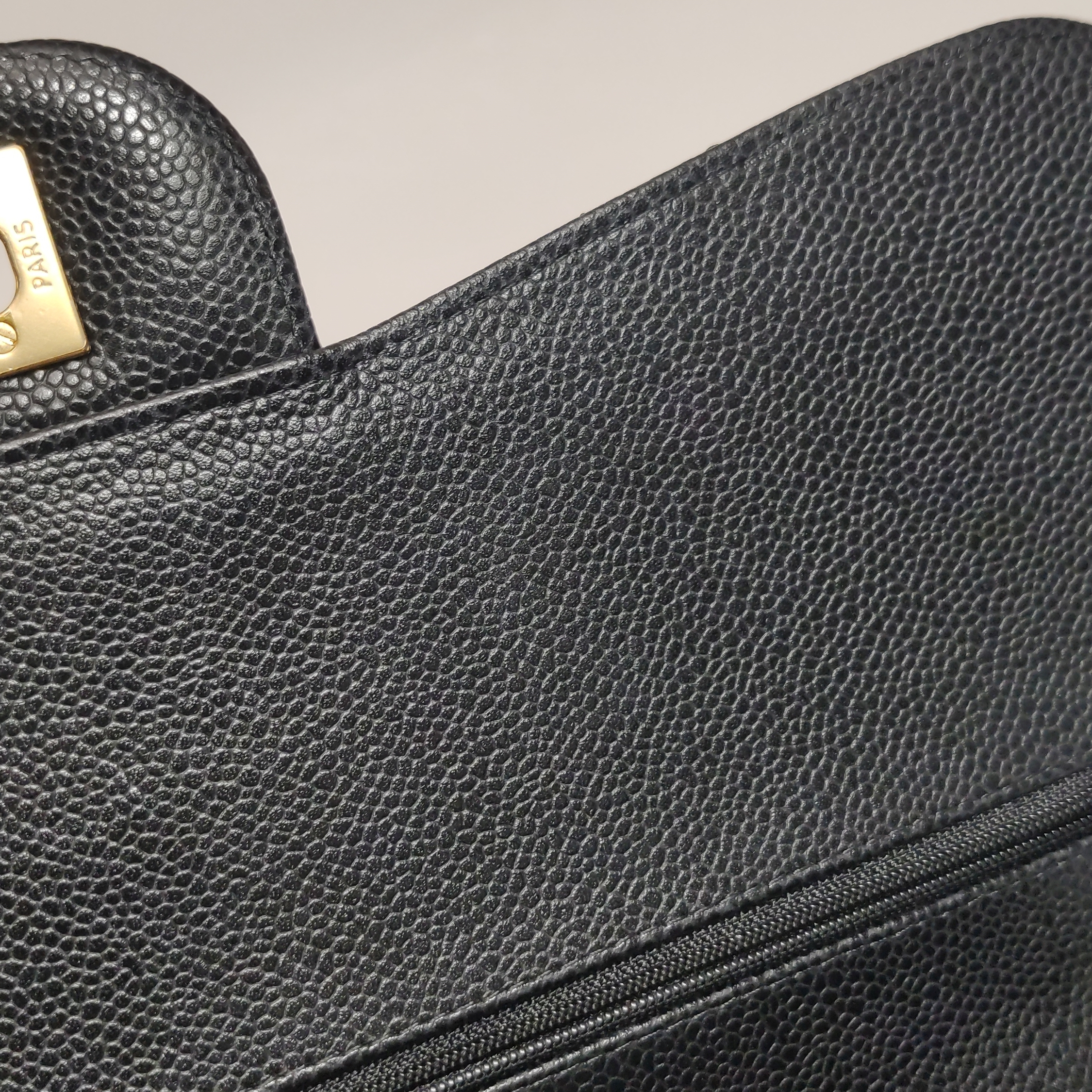 Chanel Classic Double Flap Bag Quilted Caviar Large — photo 8 of 17