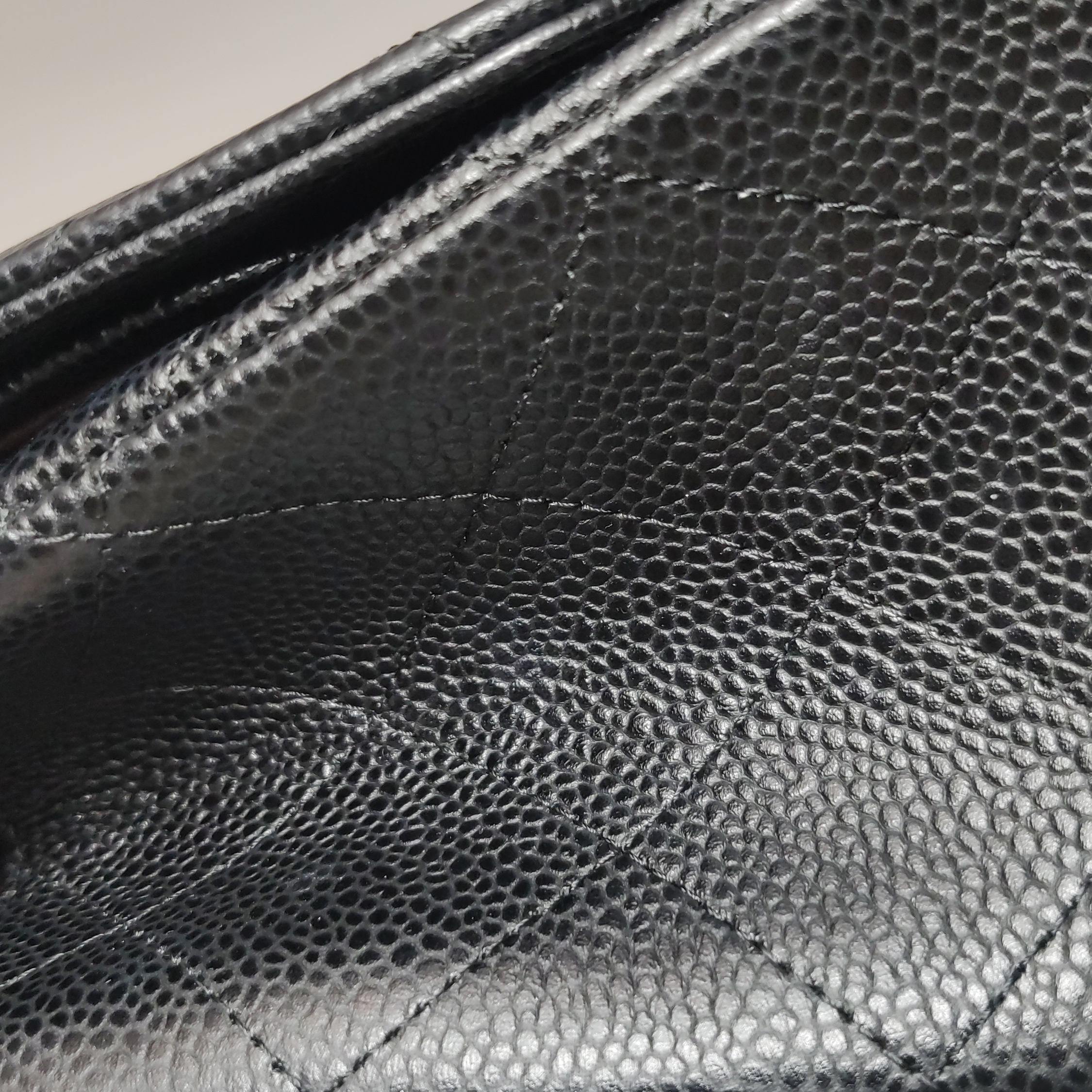 Chanel Classic Double Flap Bag Quilted Caviar Large — photo 17 of 17