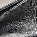 Chanel Classic Double Flap Bag Quilted Caviar Large — thumbnail 17