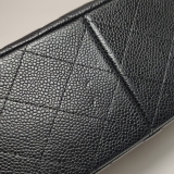 Chanel Classic Double Flap Bag Quilted Caviar Large — thumbnail 15