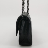 Chanel Classic Double Flap Bag Quilted Caviar Medium — thumbnail 3