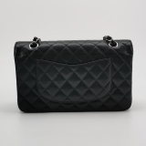 Chanel Classic Double Flap Bag Quilted Caviar Medium — thumbnail 5