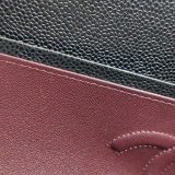 Chanel Classic Double Flap Bag Quilted Caviar Medium — thumbnail 10