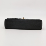 Chanel Classic Double Flap Bag Quilted Caviar Medium — thumbnail 6