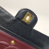 Chanel Classic Double Flap Bag Quilted Caviar Medium — thumbnail 10