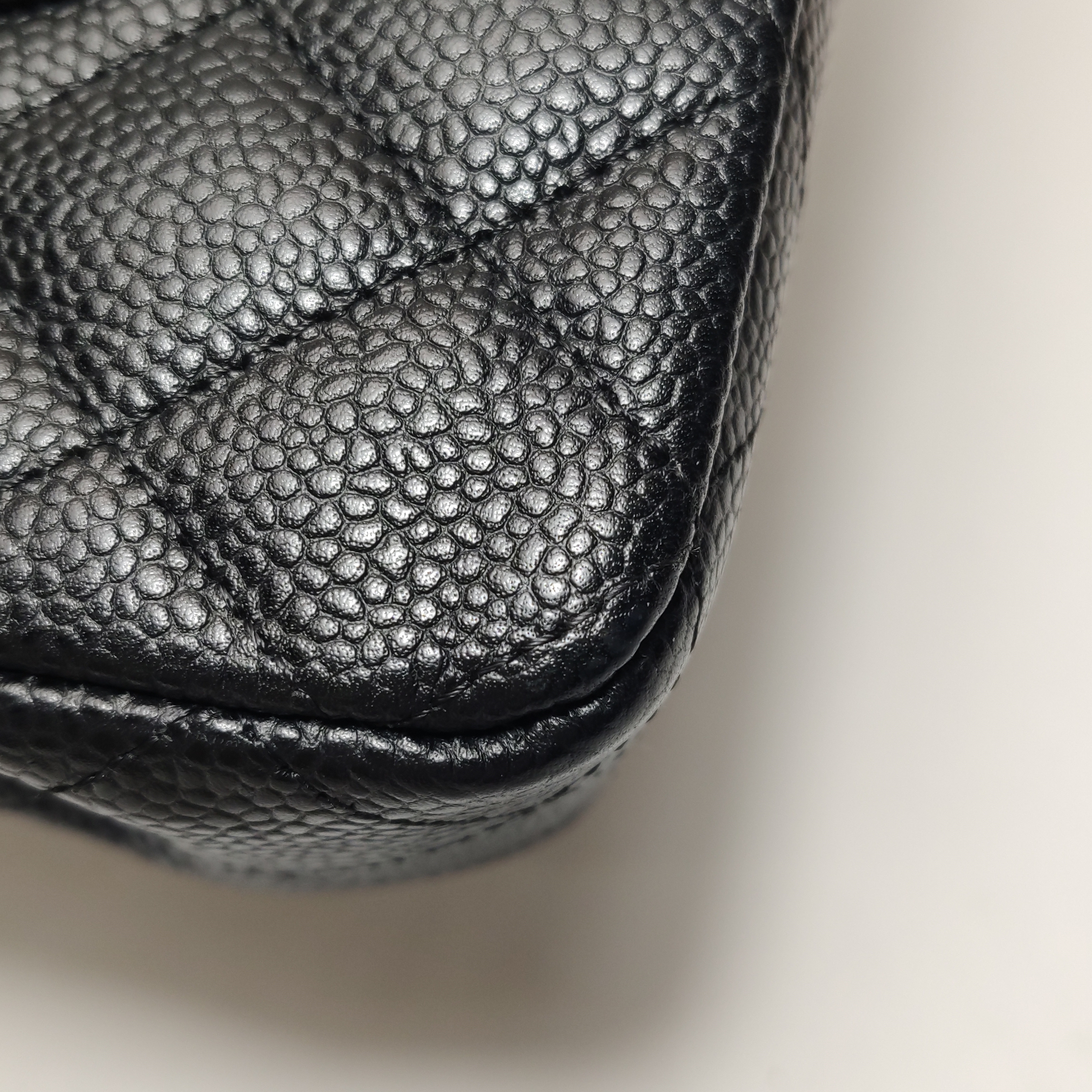 Chanel Classic Double Flap Bag Quilted Caviar Medium — photo 16 of 16