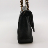Chanel Classic Double Flap Bag Quilted Caviar Large — thumbnail 4