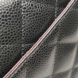 Chanel Classic Double Flap Bag Quilted Caviar Large — thumbnail 15