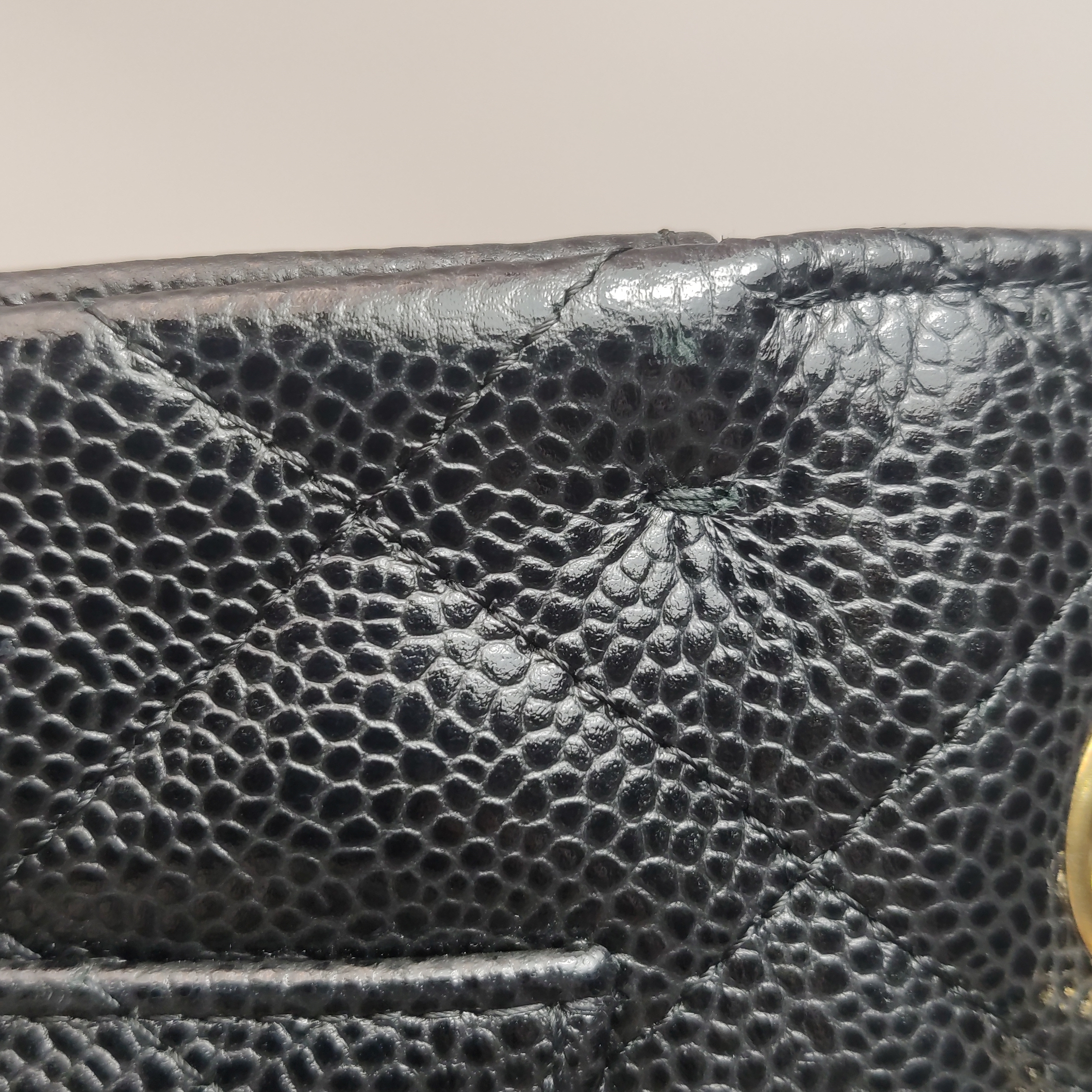 Chanel Classic Double Flap Bag Quilted Caviar Large — photo 17 of 17