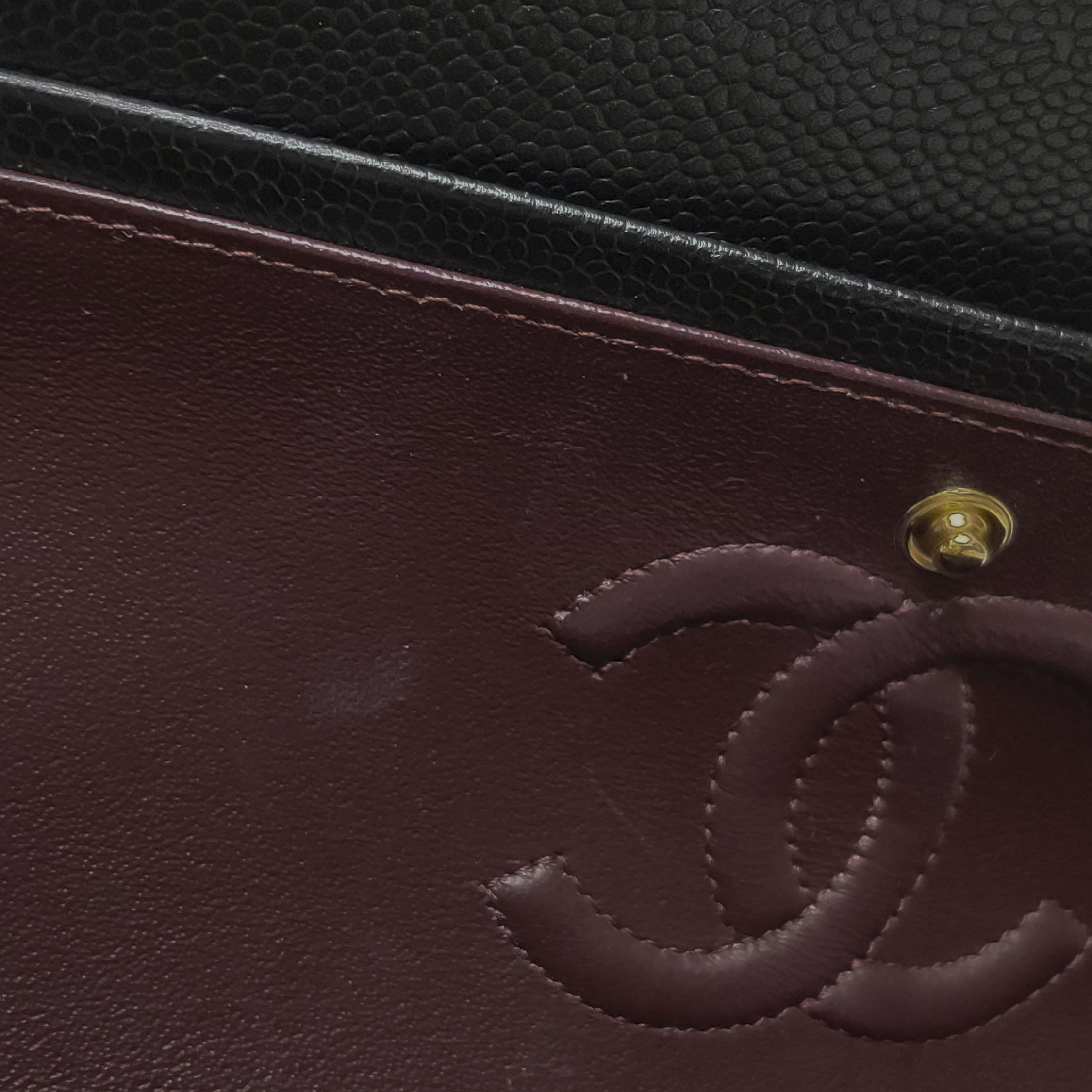 Chanel Classic Double Flap Bag Quilted Caviar Small — photo 8 of 16