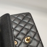 Chanel Classic Double Flap Bag Quilted Caviar Small — thumbnail 9