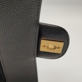 Chanel Classic Double Flap Bag Quilted Caviar Small — thumbnail 12