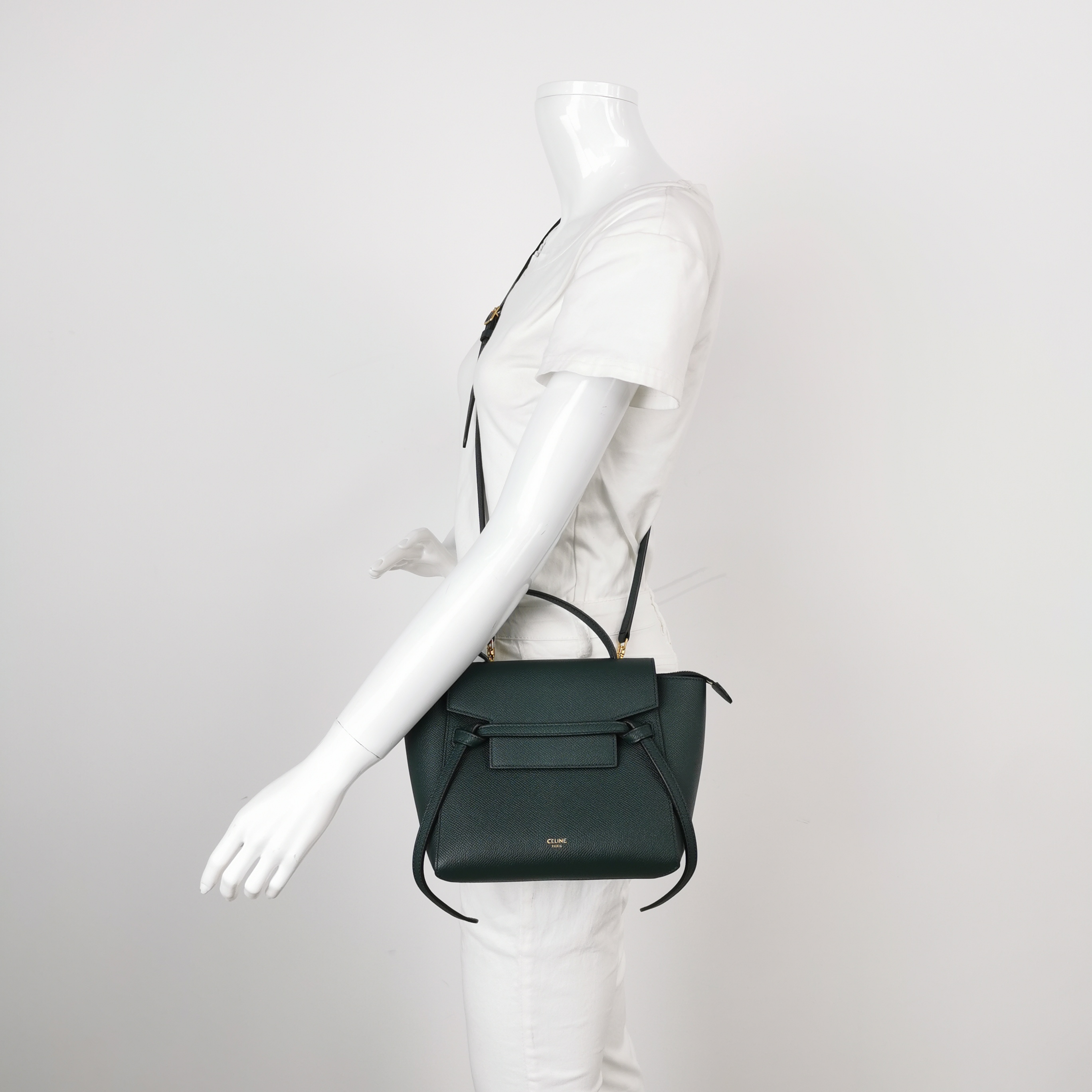 Celine Belt Bag Textured Leather Nano — alternate view