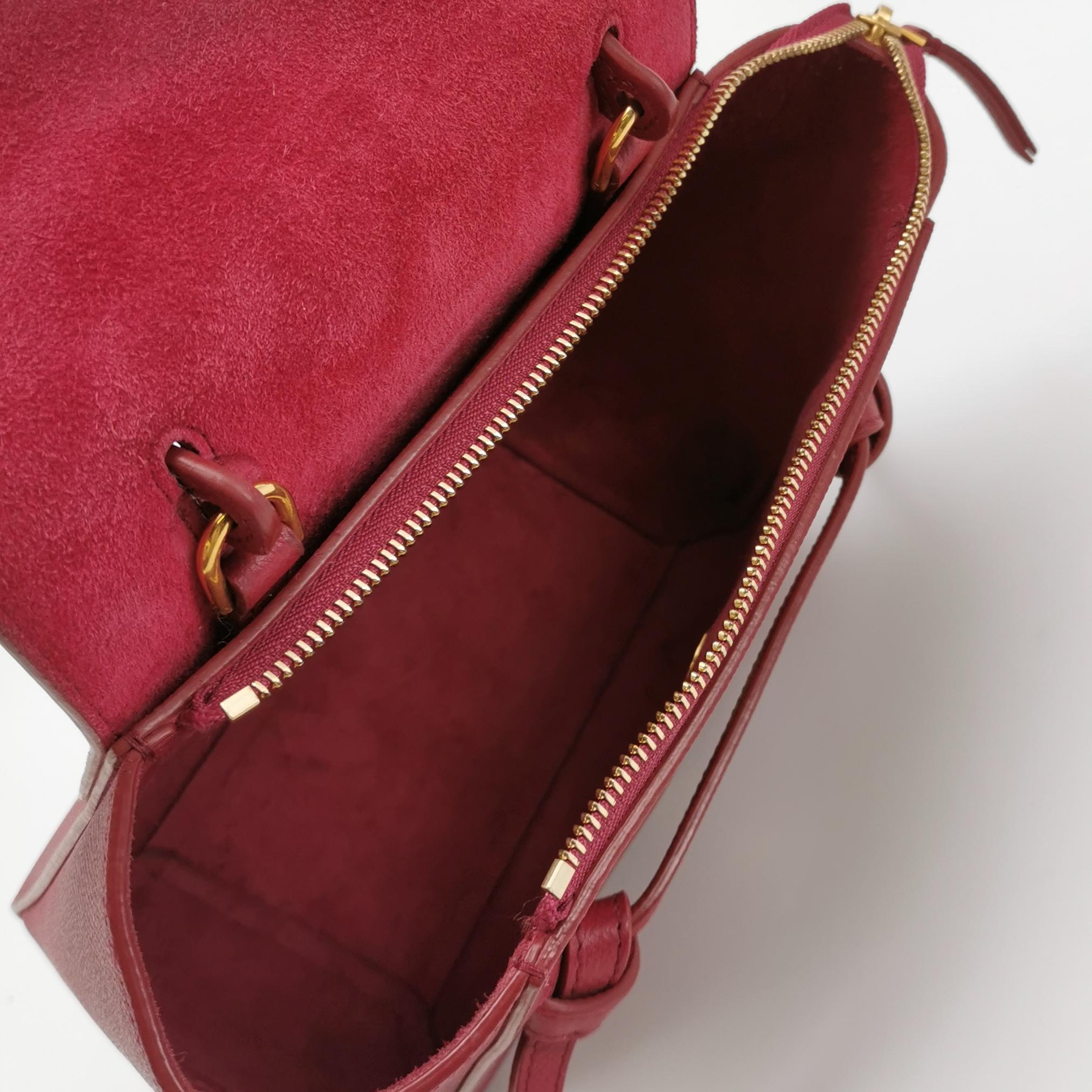 Celine Belt Bag Textured Leather Nano — photo 8 of 22