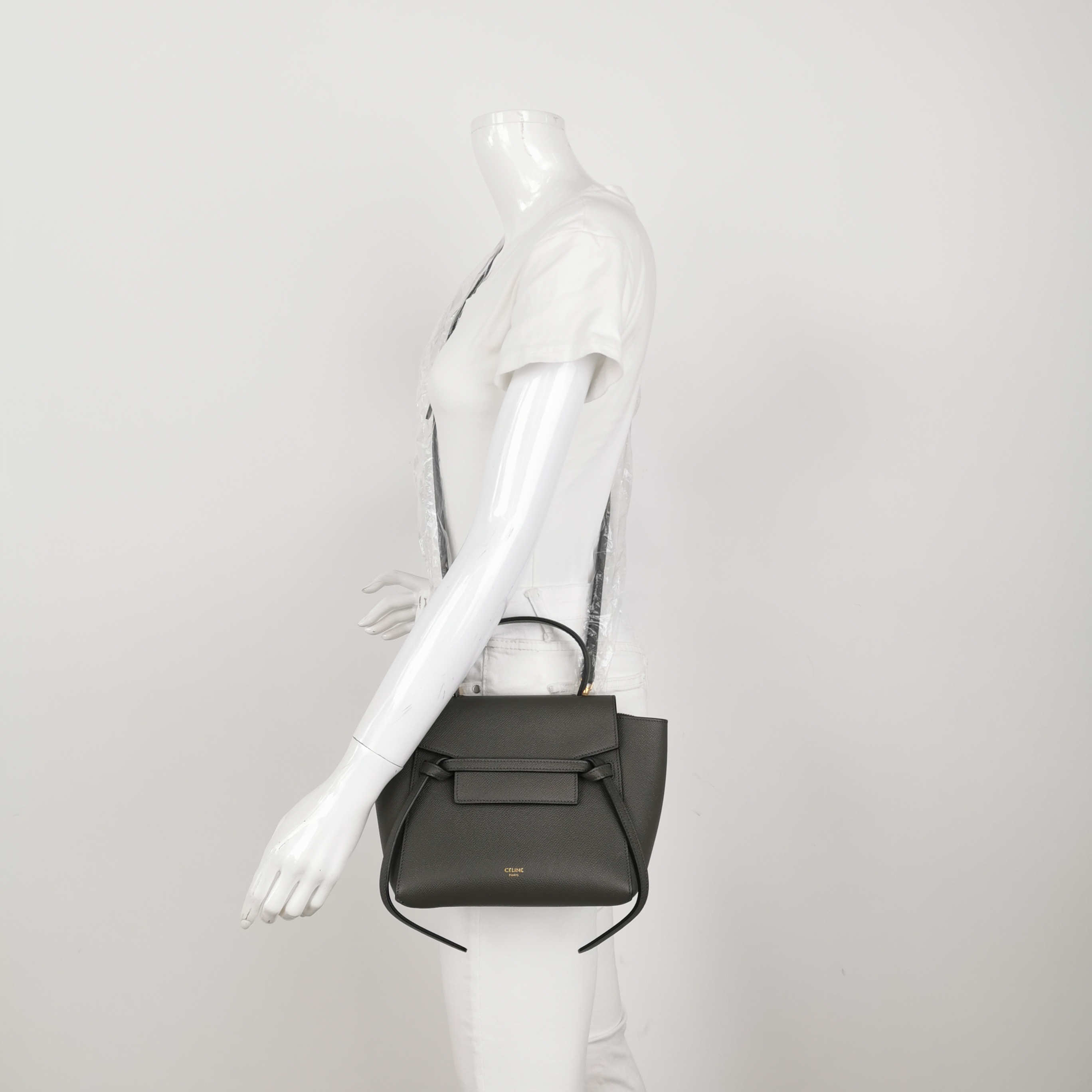 Celine Belt Bag Textured Leather Nano — alternate view