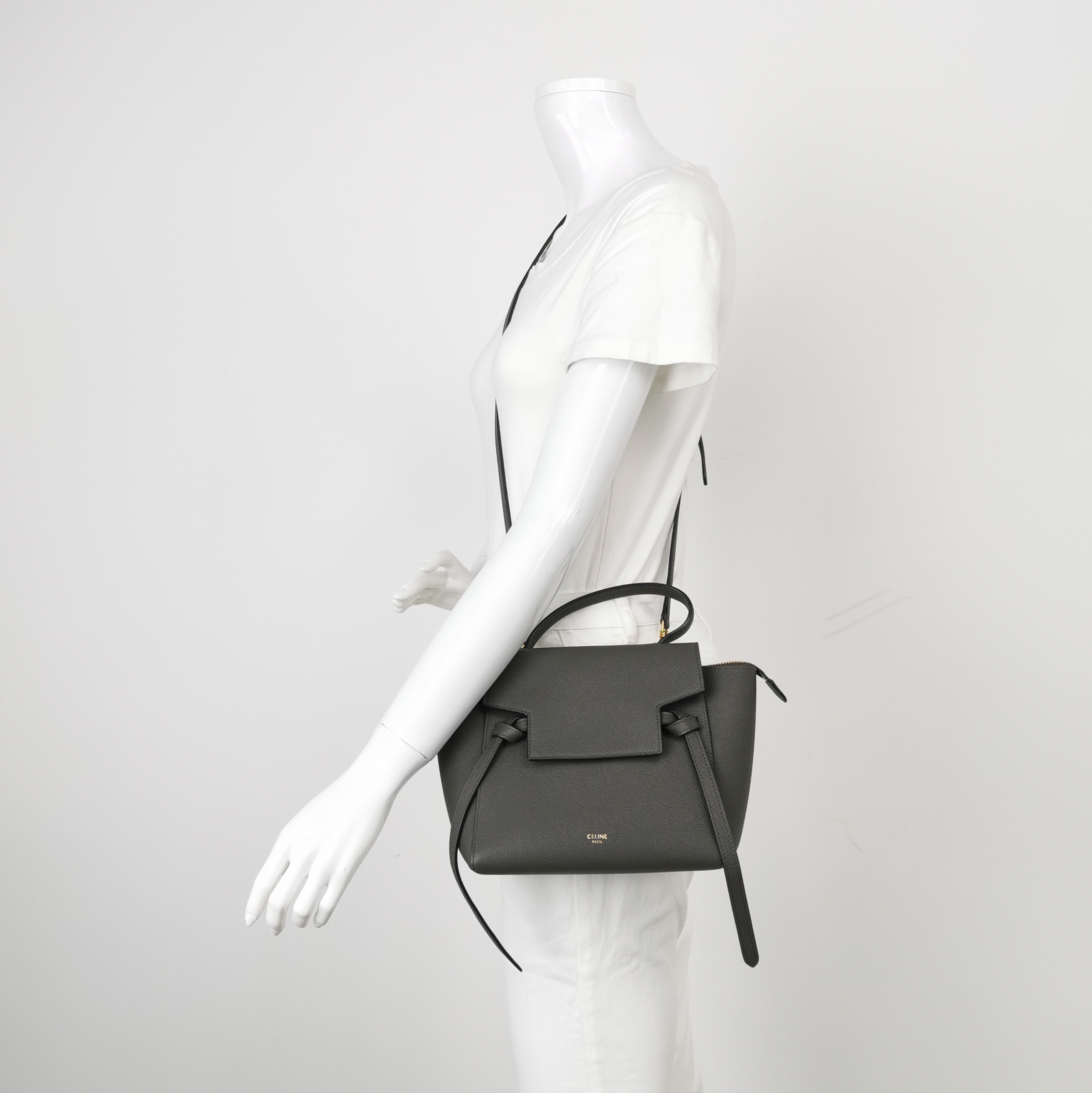 Celine Belt Bag Textured Leather Nano — alternate view