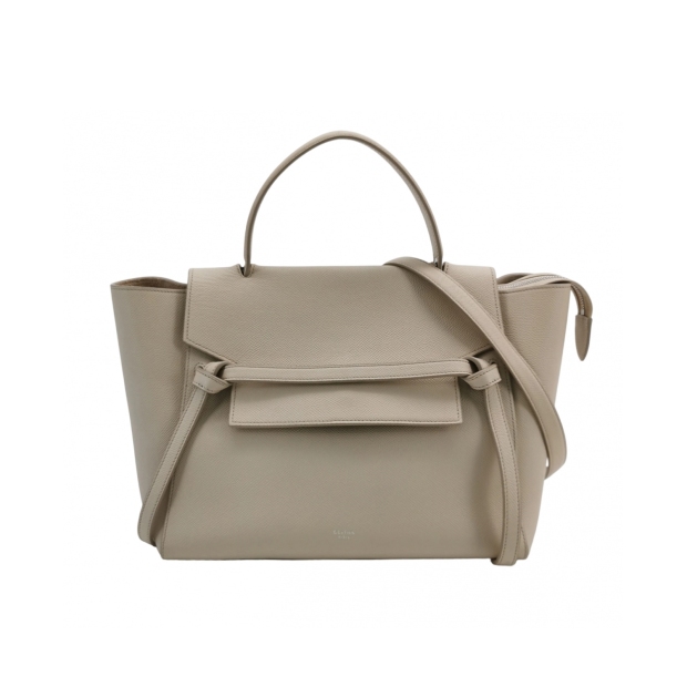 Celine Belt Bag Textured Leather Mini — pre-owned, Vierlot