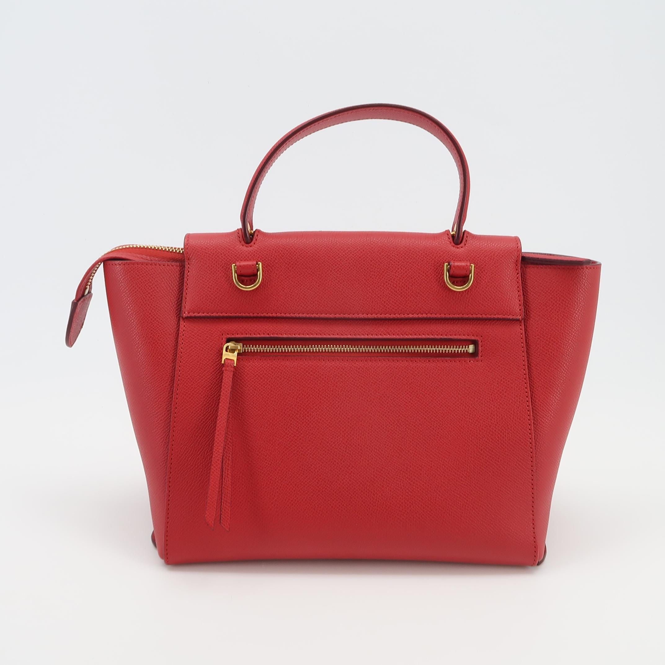 Celine Belt Bag Textured Leather Micro — photo 5 of 21