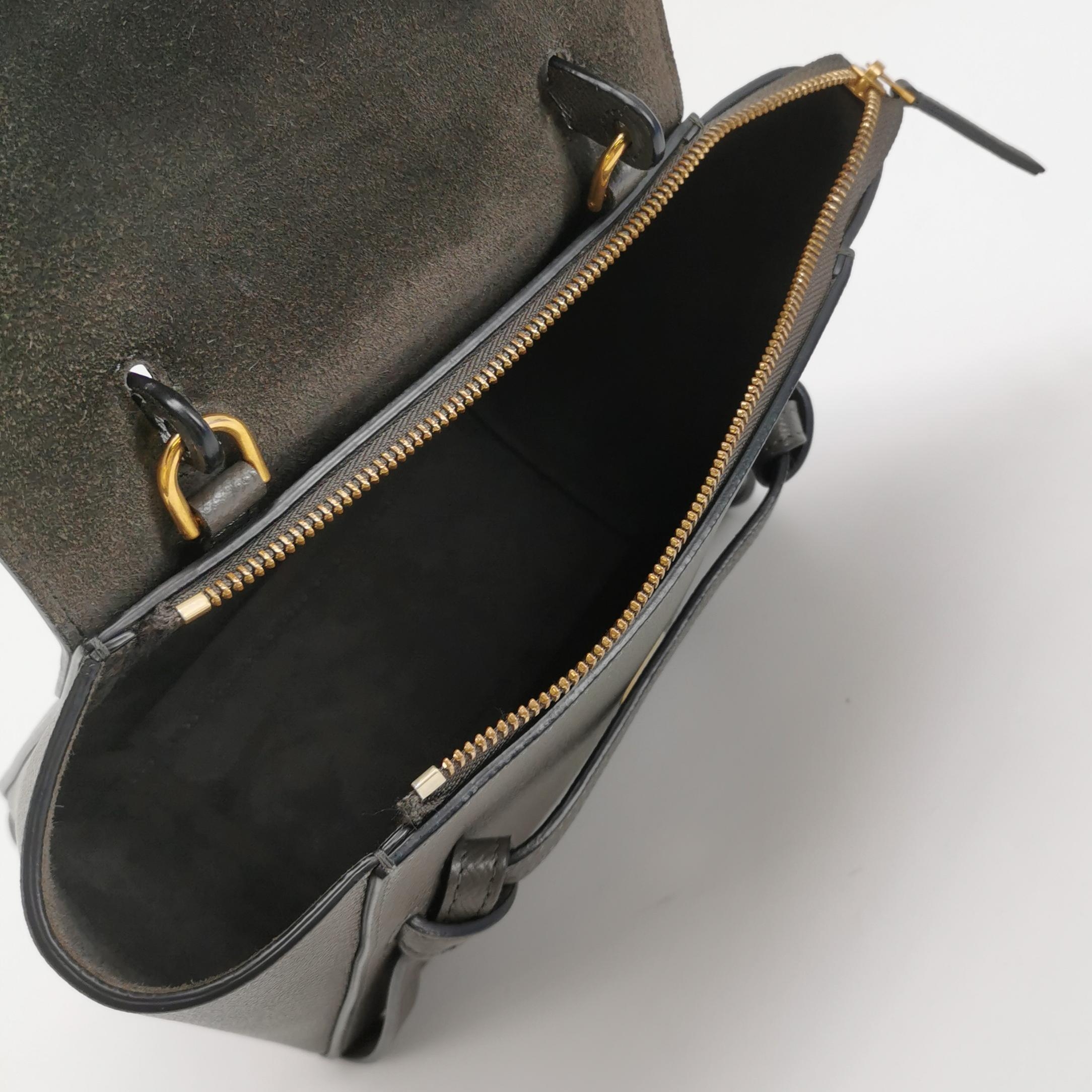 Celine Belt Bag Textured Leather Nano — photo 7 of 19