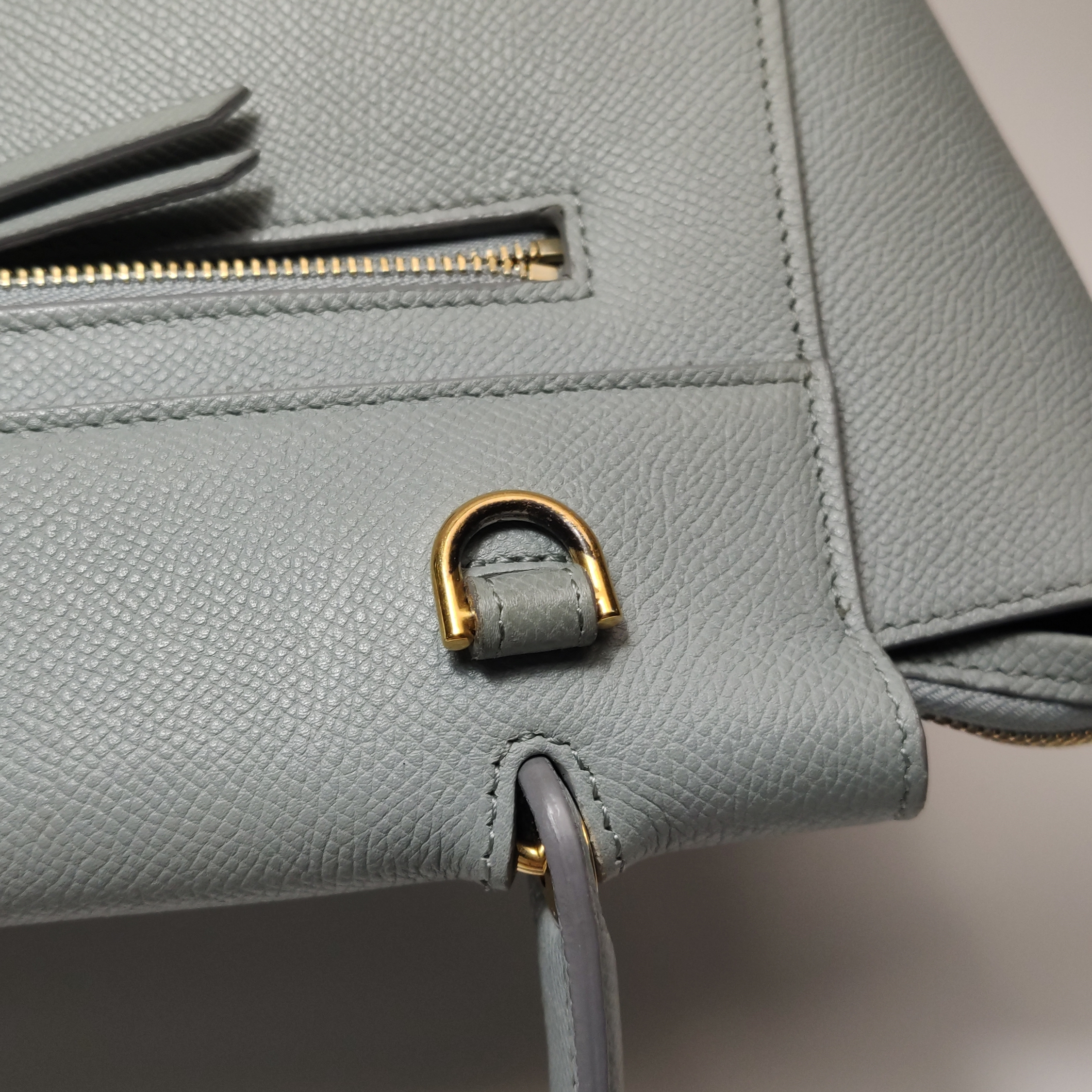Celine Belt Bag Textured Leather Micro — photo 12 of 18