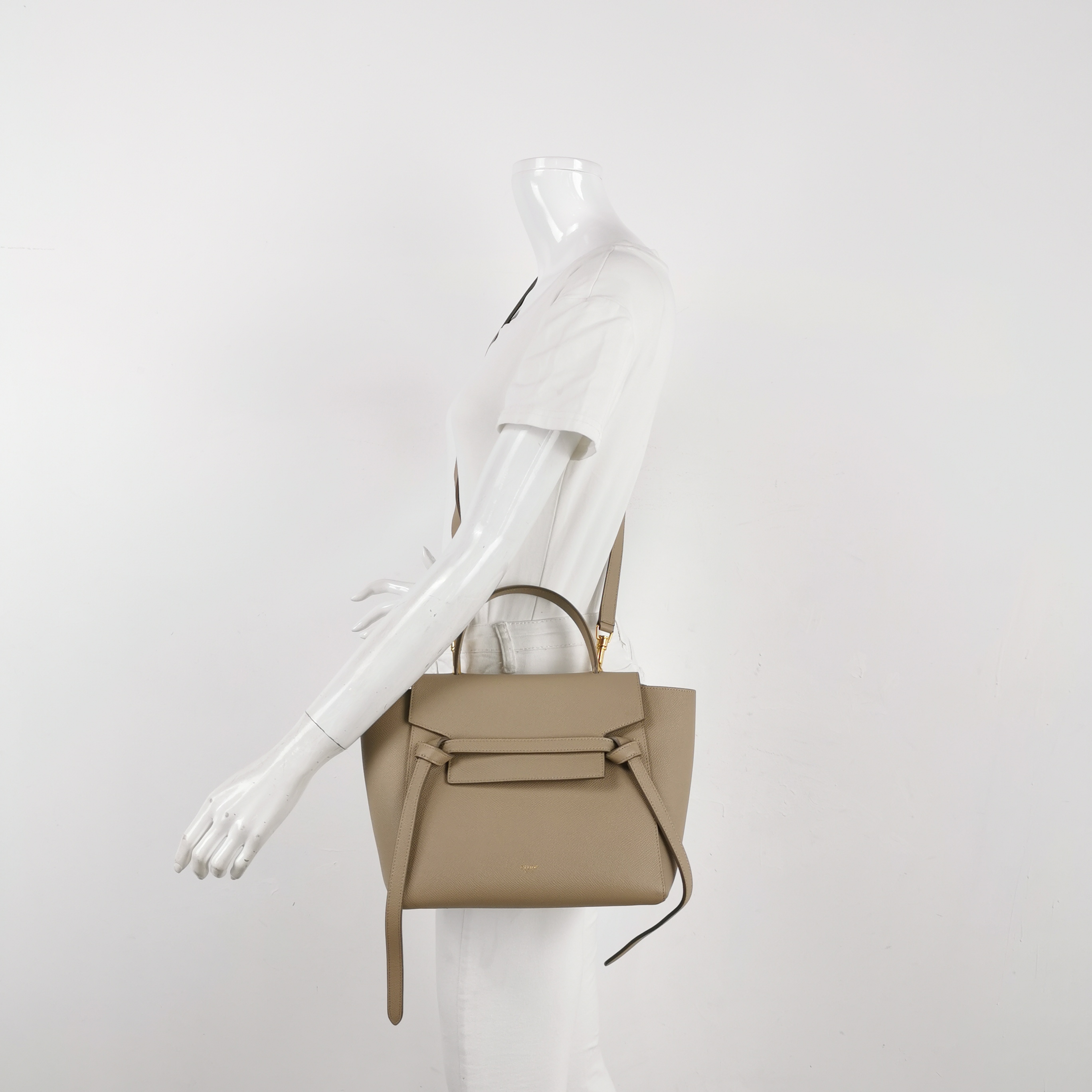 Celine Belt Bag Textured Leather Micro — alternate view