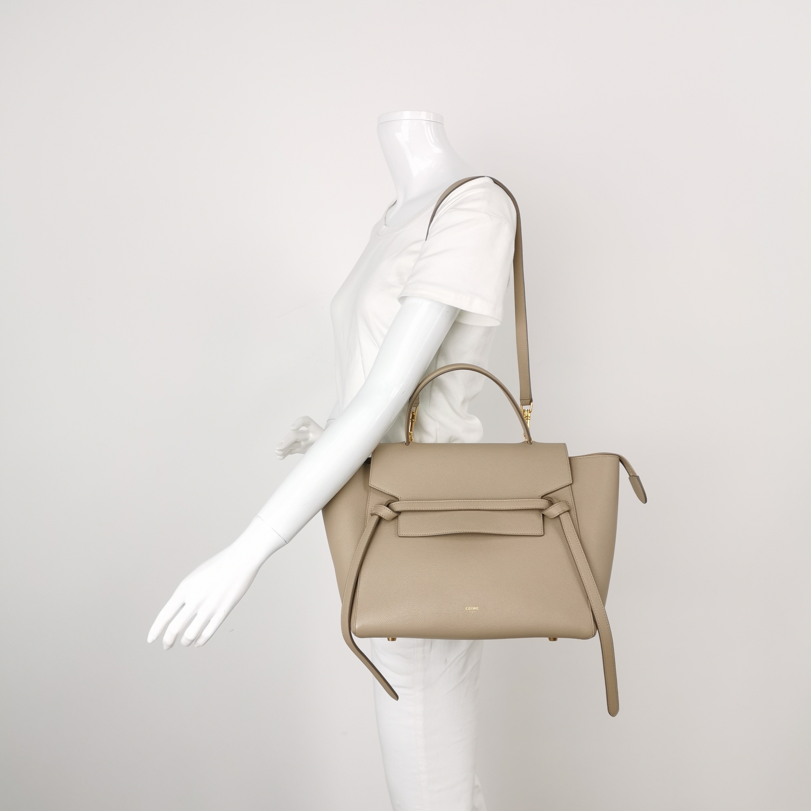 Celine Belt Bag Textured Leather Mini — alternate view