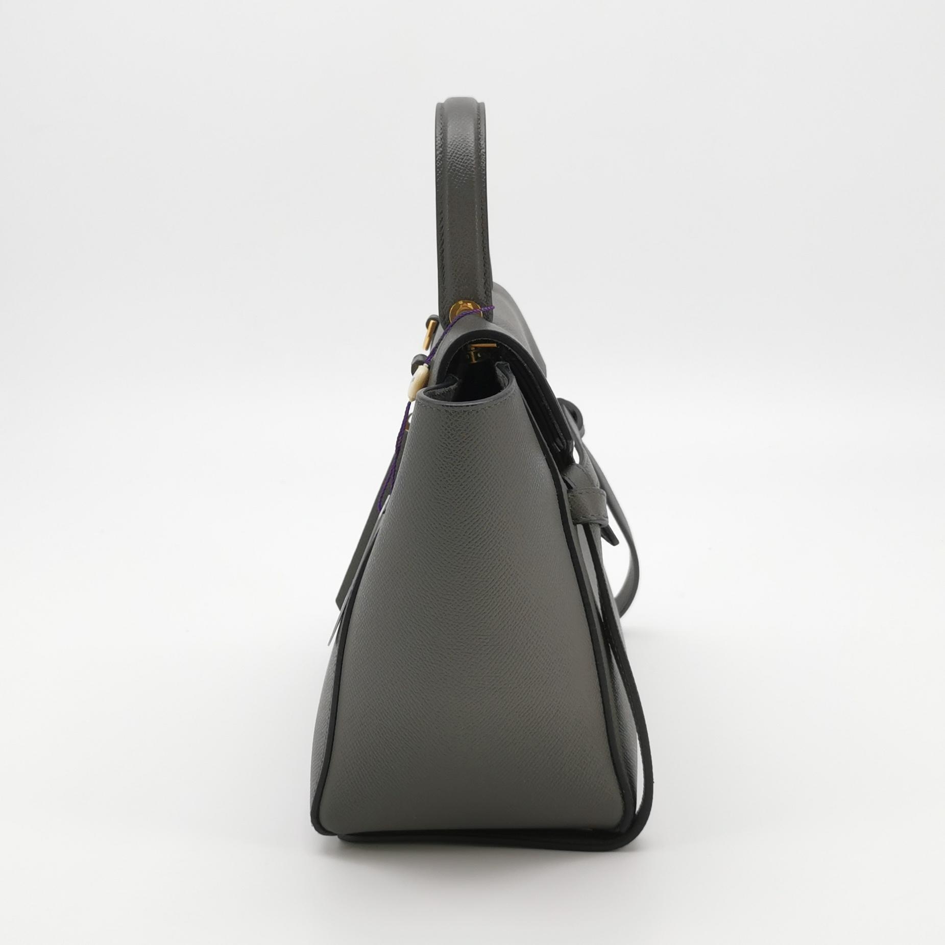 Celine Belt Bag Textured Leather Micro — photo 4 of 18