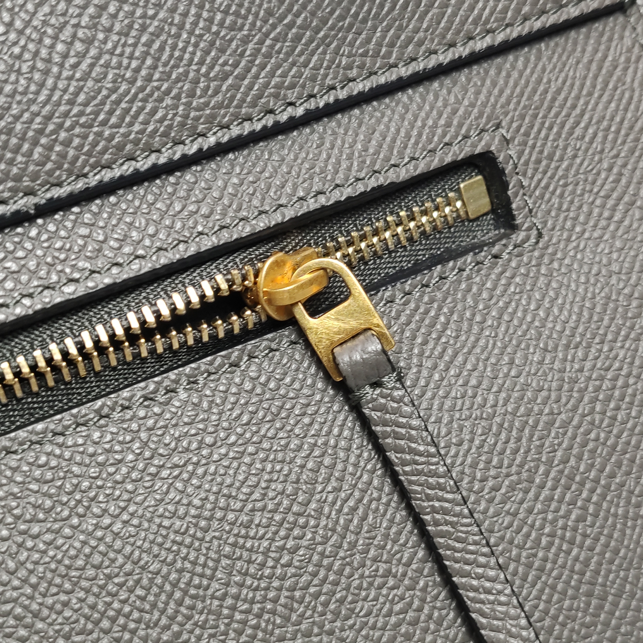 Celine Belt Bag Textured Leather Micro — photo 12 of 18