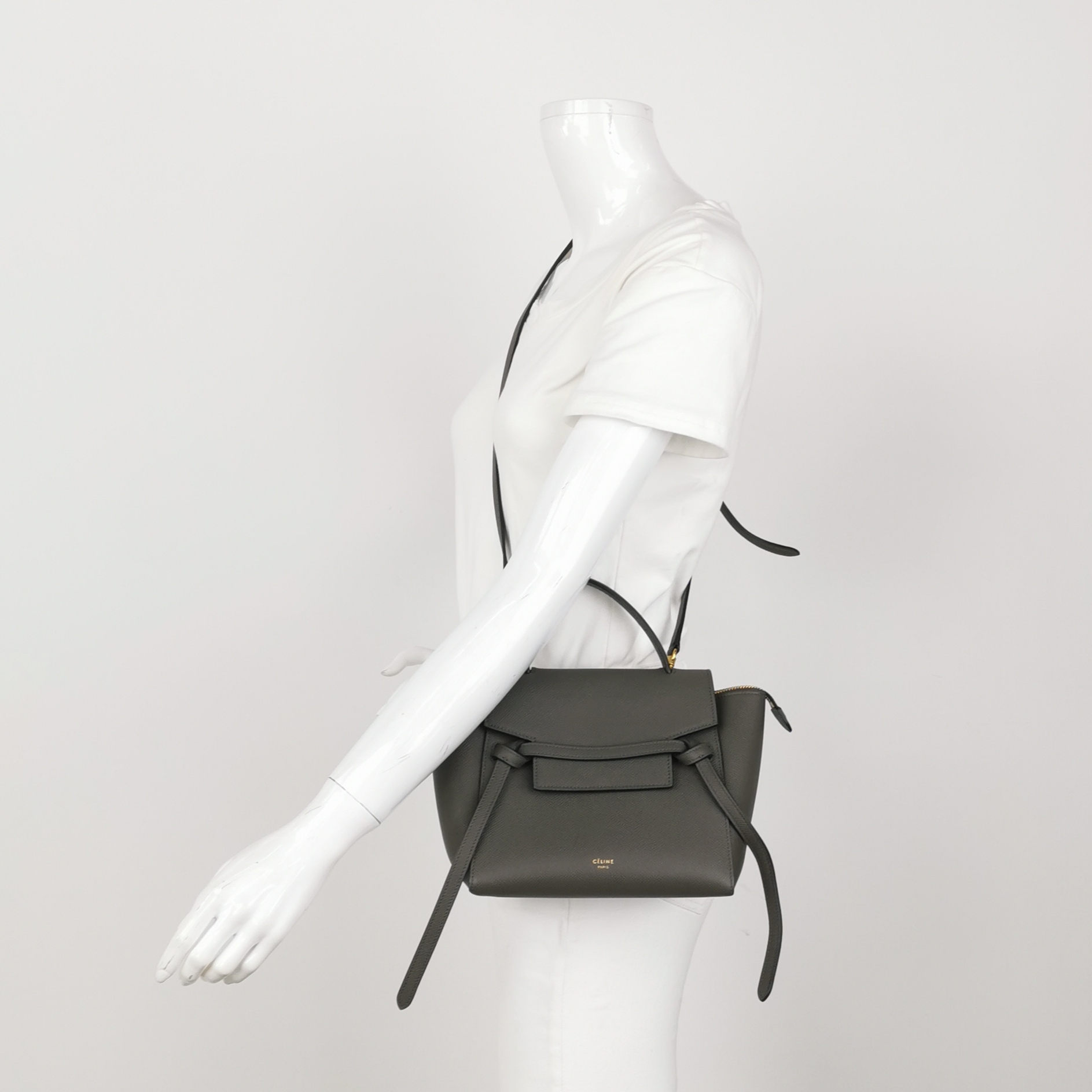 Celine Belt Bag Textured Leather Nano — alternate view