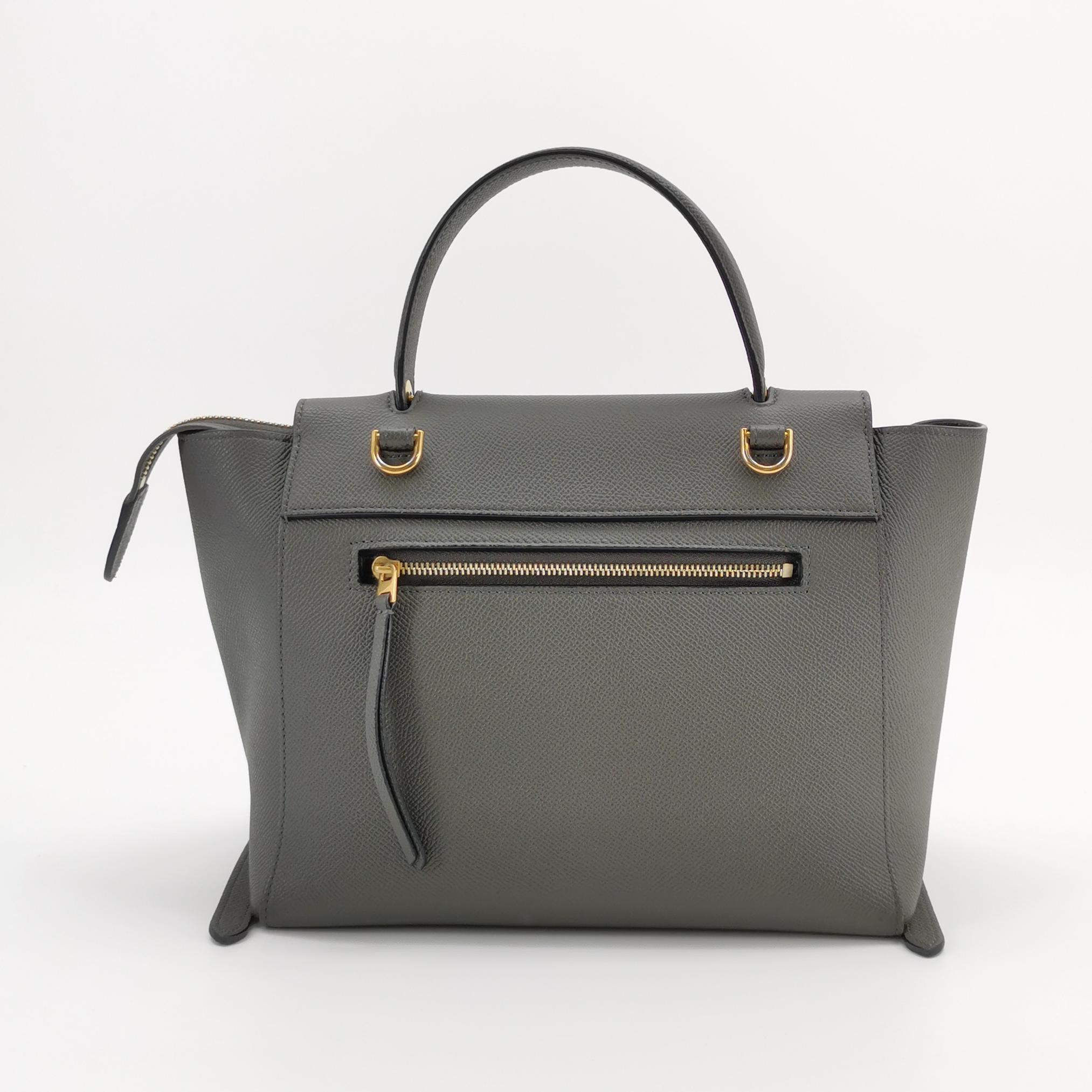 Celine Belt Bag Textured Leather Micro — photo 5 of 20