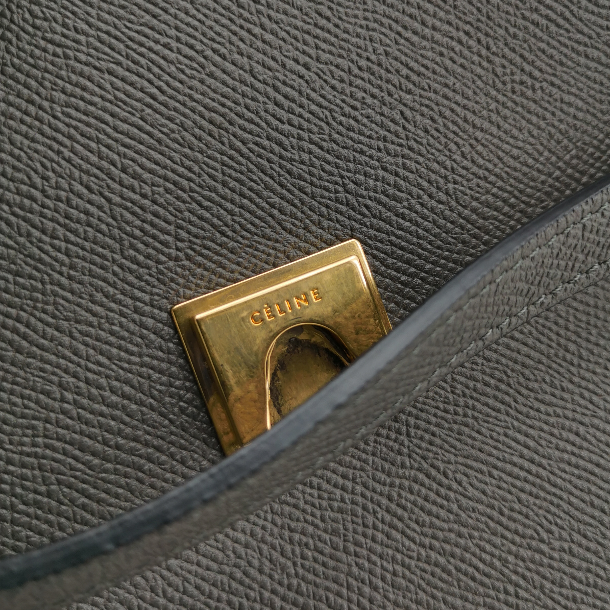 Celine Belt Bag Textured Leather Micro — photo 12 of 20