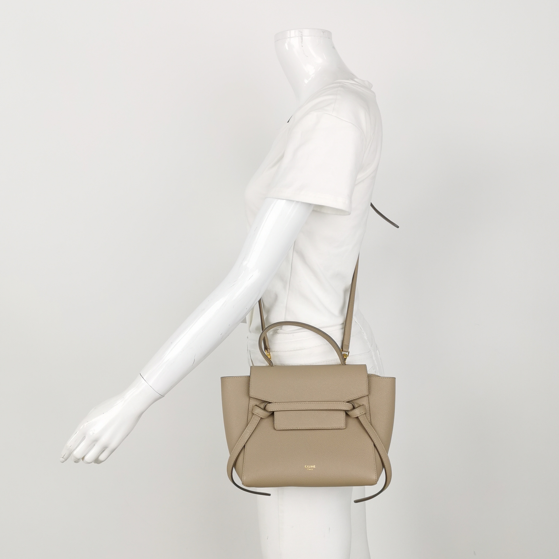 Celine Belt Bag Textured Leather Nano — alternate view